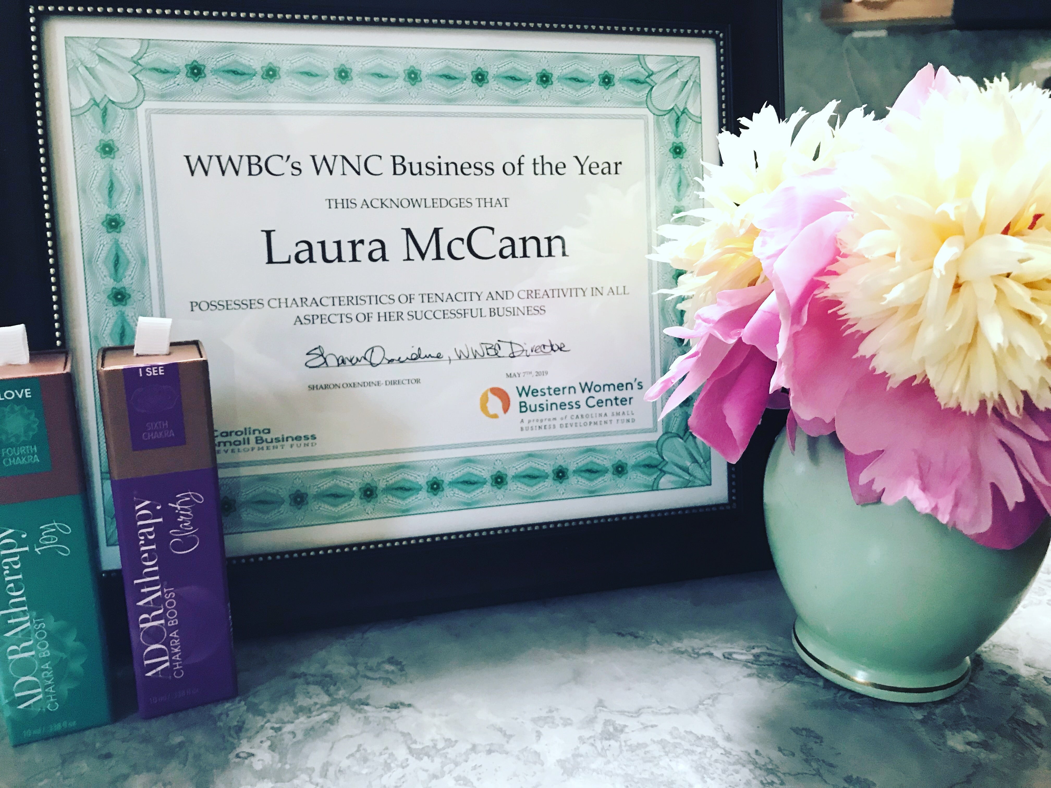 Asheville Based Artisan Perfumer ADORAtherapy Named North Carolina Small Business of The Year in WNC