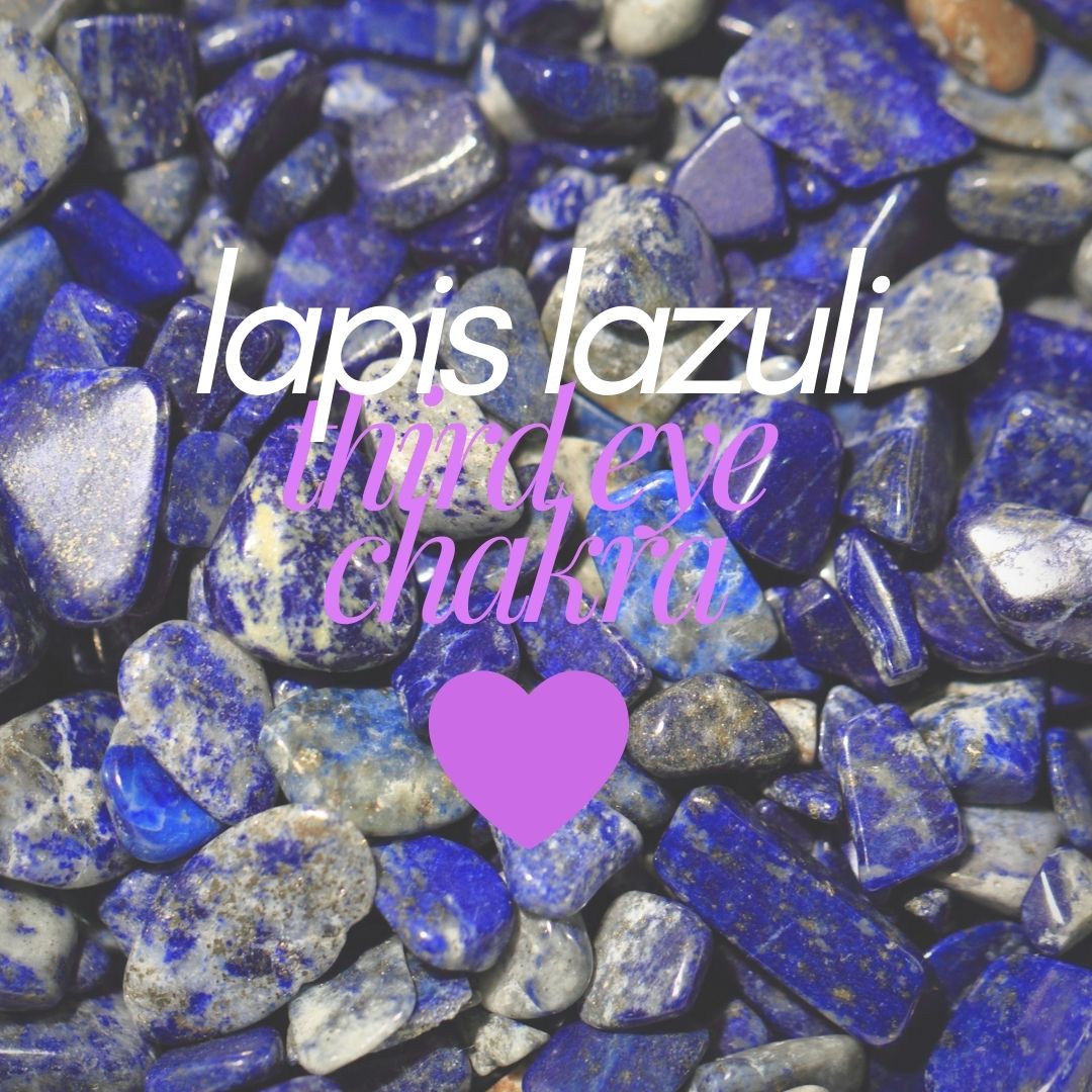 Lapis Lazuli For your Third eye Chakra