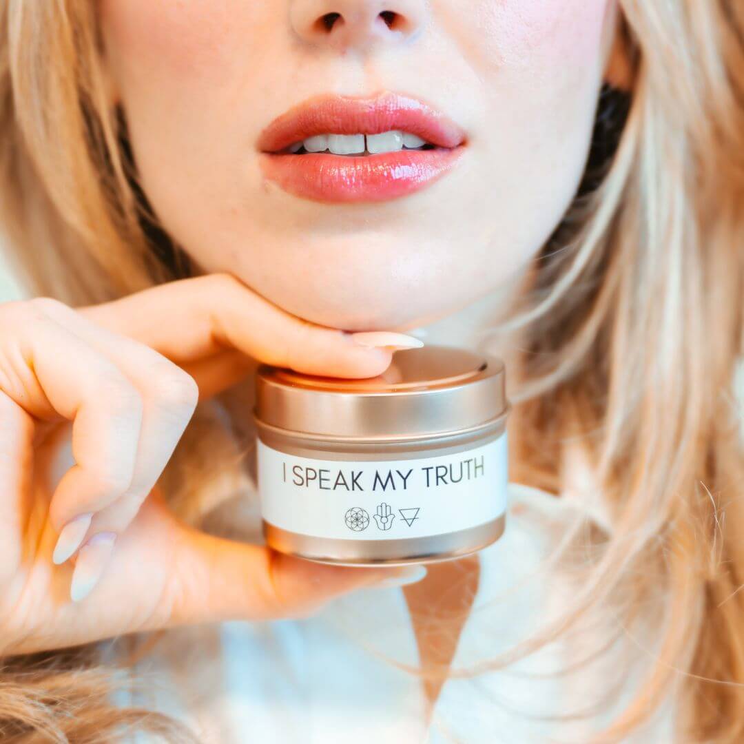 I Speak My Truth Soy Affirmation Candle