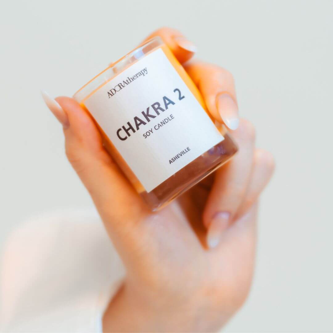 Sacral Chakra Meditation Candle