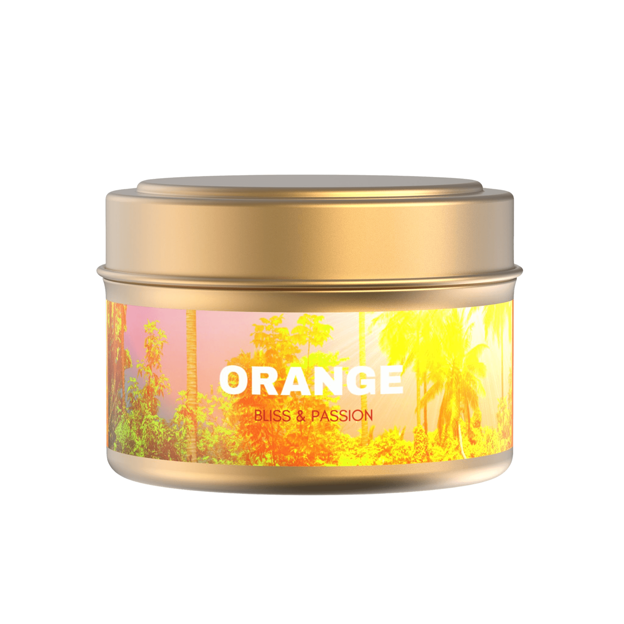 Orange Aura Candle