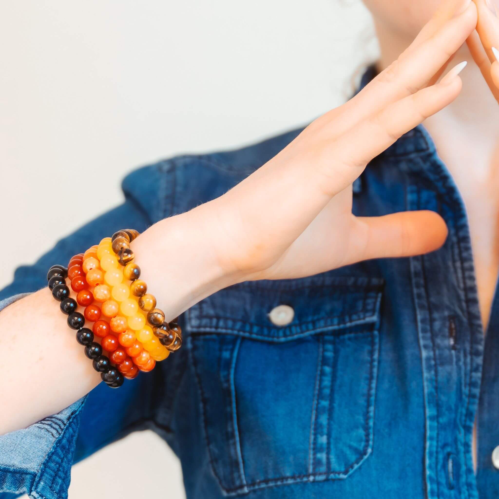 Tiger Eye Solar Plexus Chakra Gemstone Bracelet