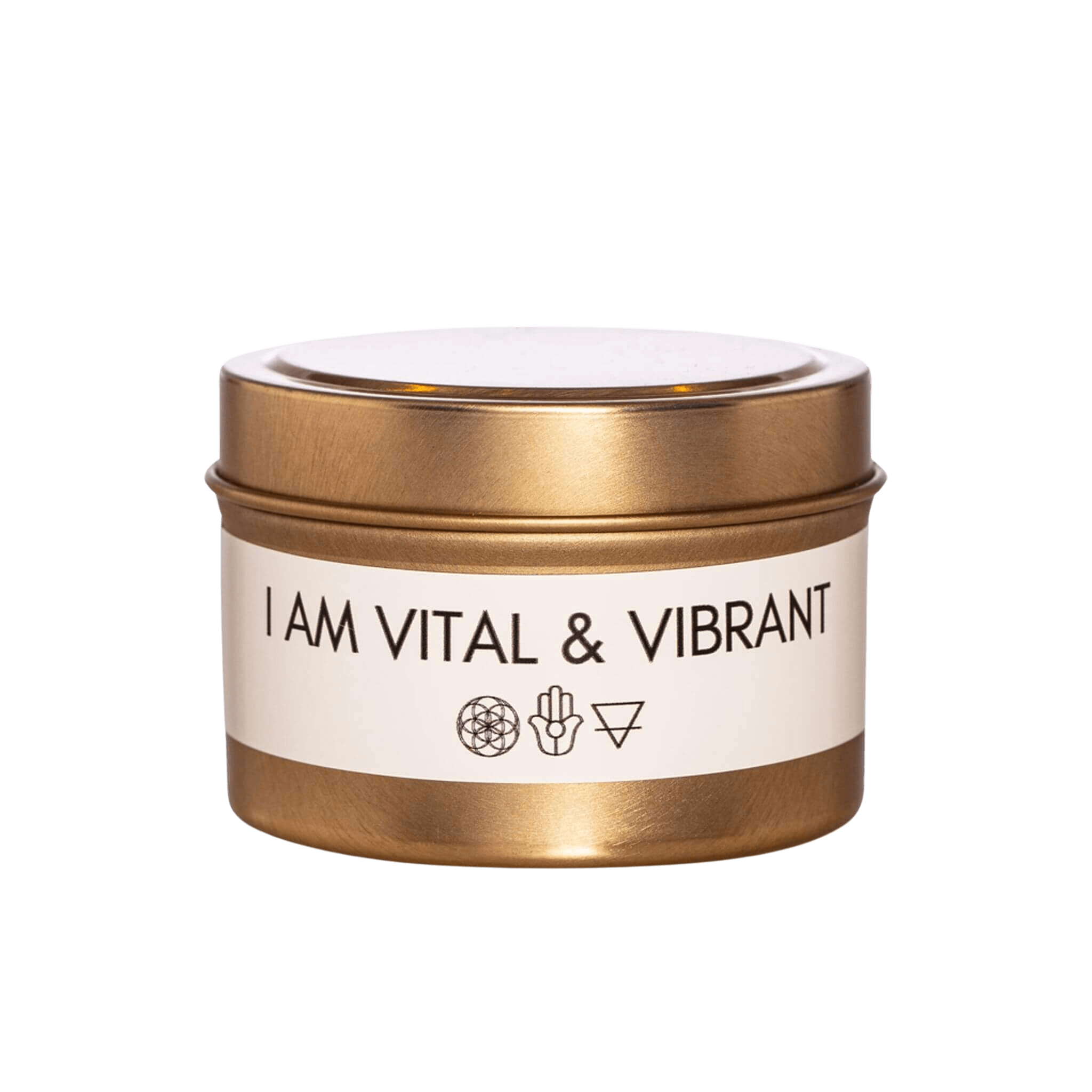 I Am Vital & Vibrant Soy Affirmation Candle