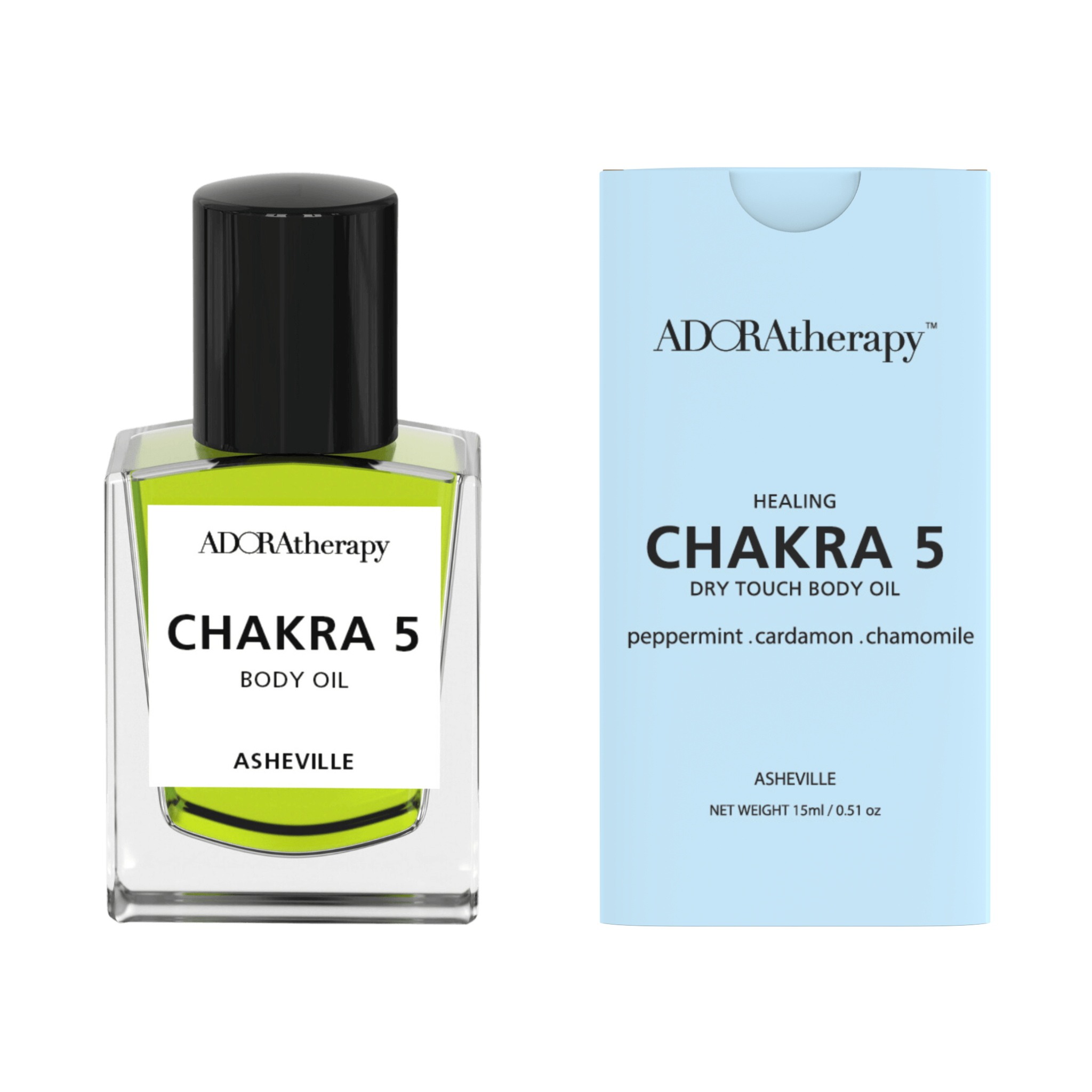 Mini Chakra Dry Touch Healing Body Oil 5