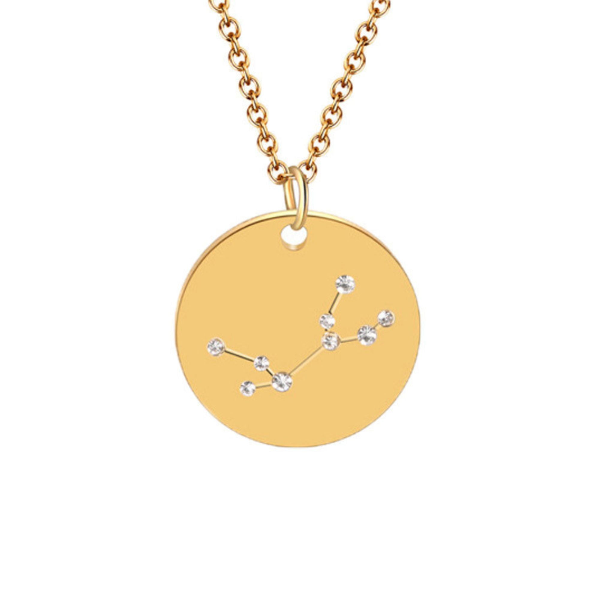 Virgo constellation necklace 