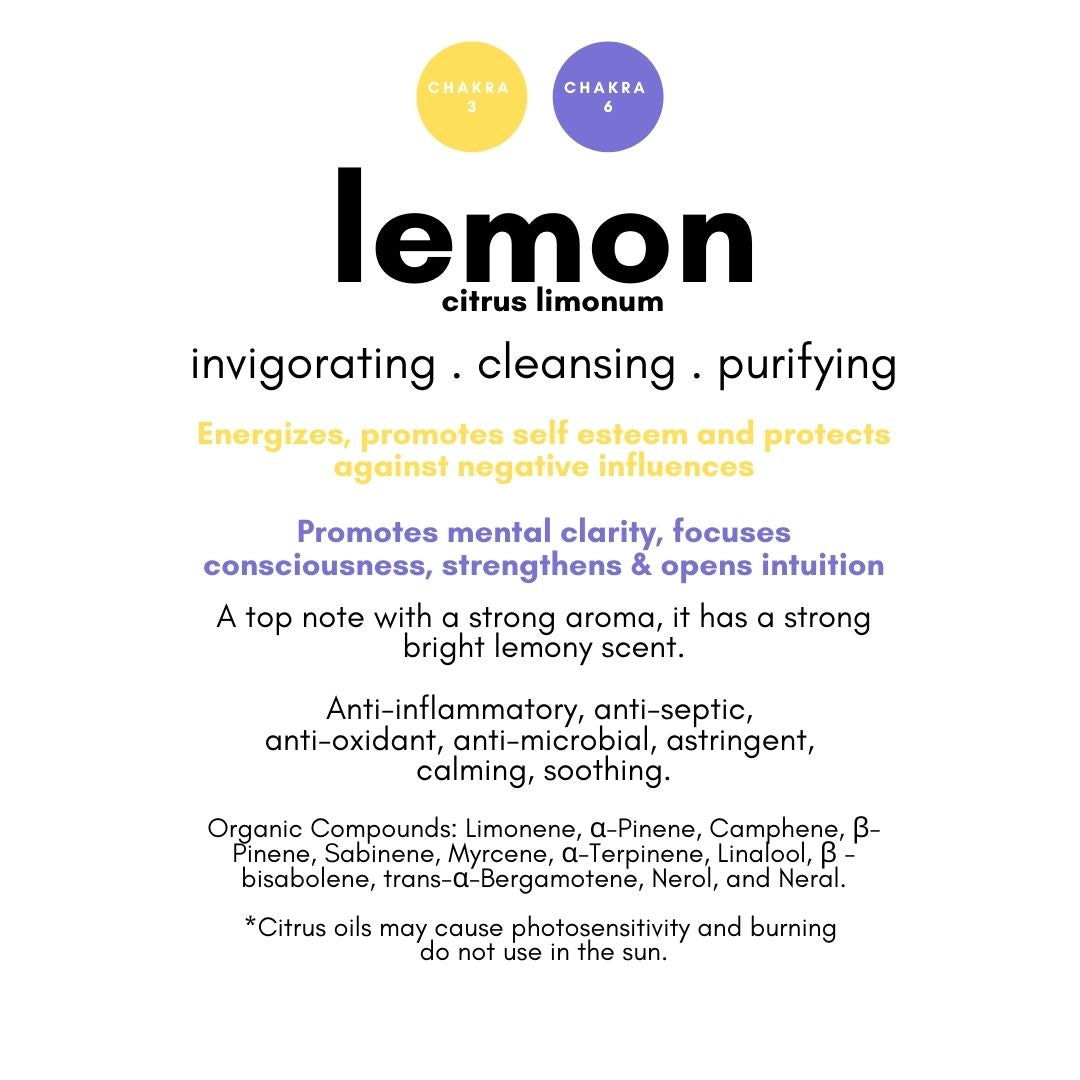 Lemon Pure Essential Oil